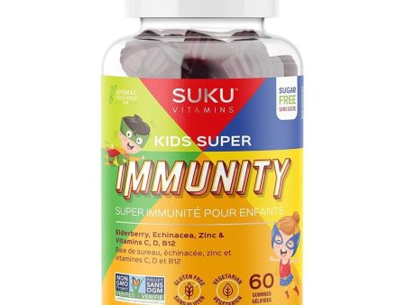 Suku - kids super immunity   super orange - 60 gummies on Sale