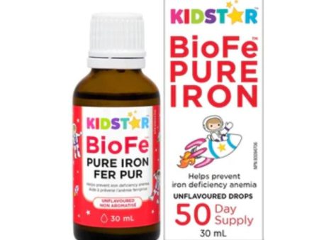 Kidstar  - biofe+ fer pure liq. for kids - 30 ml For Discount