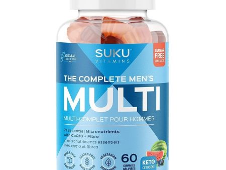 Suku - the complete men s multi   fruit - 60 gummies Fashion