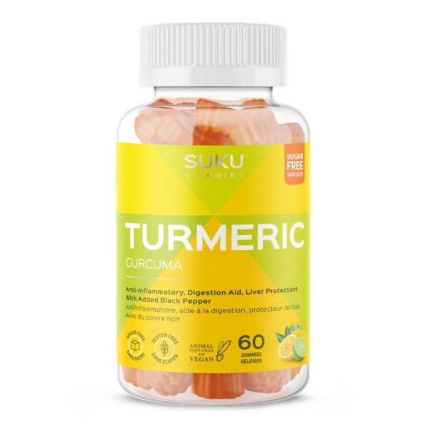 Suku - turmeric   lemon lime - 60 gummies Online now