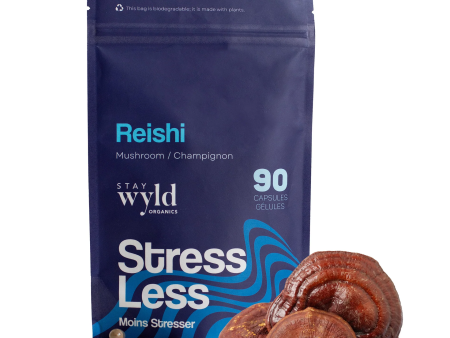 Stay wyld organics - reishi mushroom 90 caps on Sale