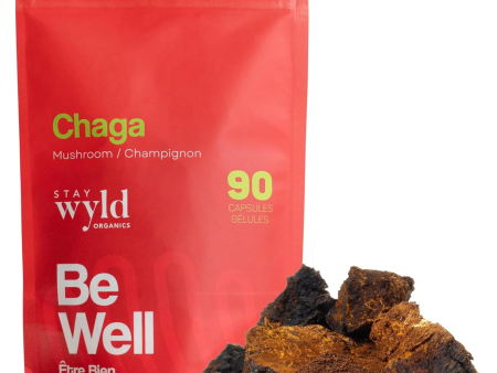 Stay wyld organics - chaga mushroom, 90 vcaps Online Sale