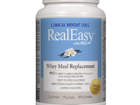 Natural factors - realeasy - whey meal replacement on Sale