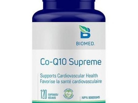 Biomed - co-q10 supreme - 120 caps Online now