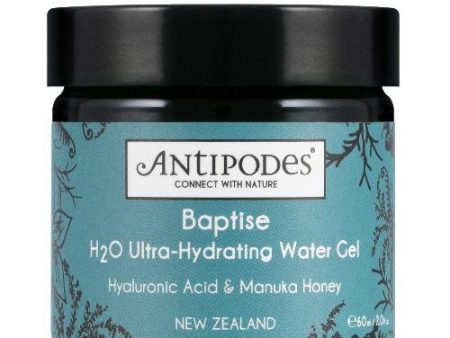 Antipodes - baptise h2o ultra‐hydrating water gel - 60 ml Online now