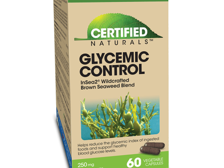 Certified naturals - glycemic control 250mg - 60 vcaps on Sale