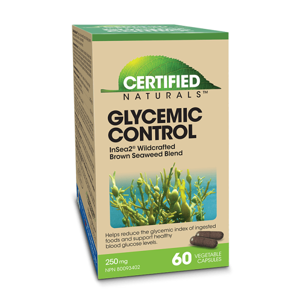 Certified naturals - glycemic control 250mg - 60 vcaps on Sale