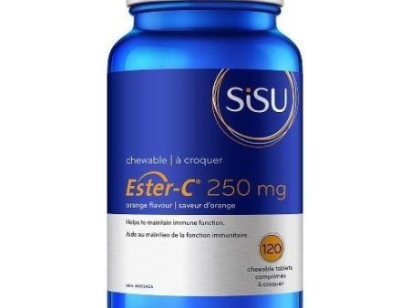 Sisu - ester-c 250mg - 120 chew tabs Hot on Sale