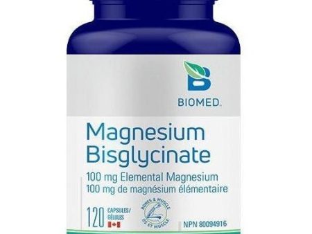 Biomed - magnesium bisglycinate - 120 caps Online Hot Sale