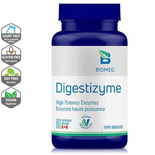 Biomed - digestizyme - 60 caps on Sale