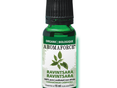 Aromaforce - essential oil : organic ravintsara 100% pure - 15 ml Discount