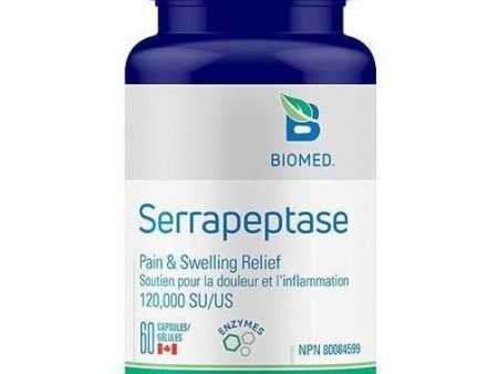 Biomed - serrapeptase 120,000 - 60 caps Online Sale