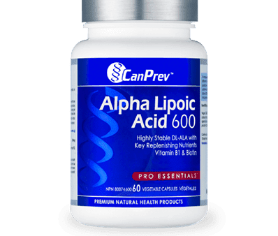 Canprev - alpha lipoic acid 600mg - 60 caps Supply