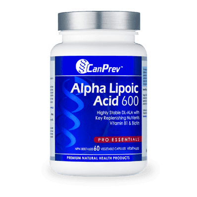 Canprev - alpha lipoic acid 600mg - 60 caps Supply