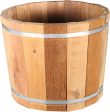 Susquehanna Garden - Cedar Barrel Planter Fashion