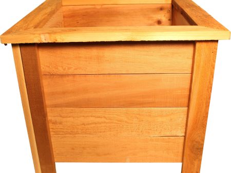 Susquehanna Garden - Square Cedar Planter Supply