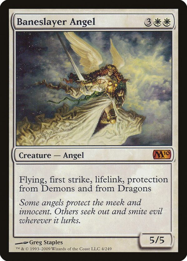 Baneslayer Angel [Magic 2010] Hot on Sale