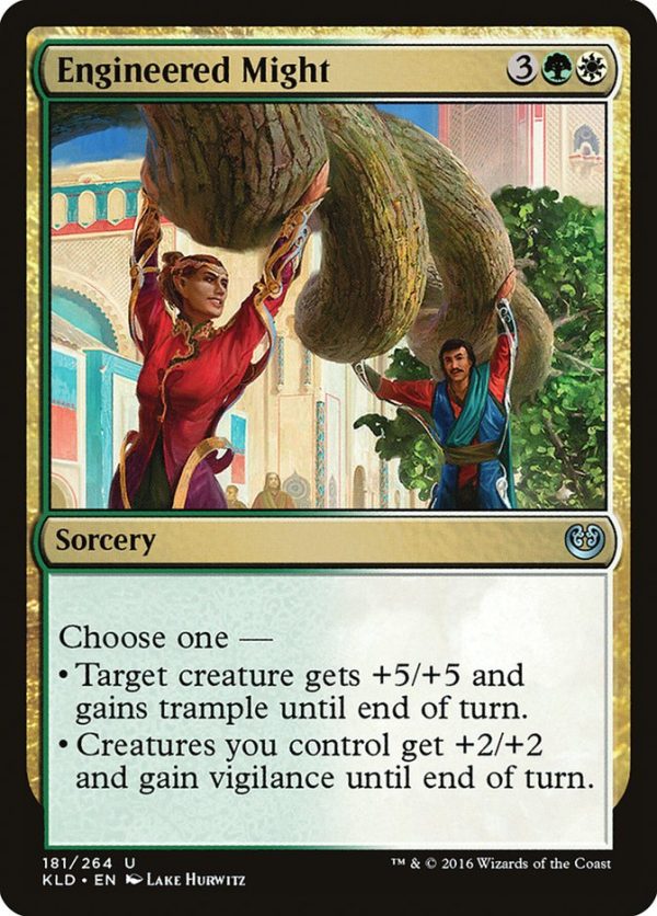 Engineered Might [Kaladesh] Hot on Sale