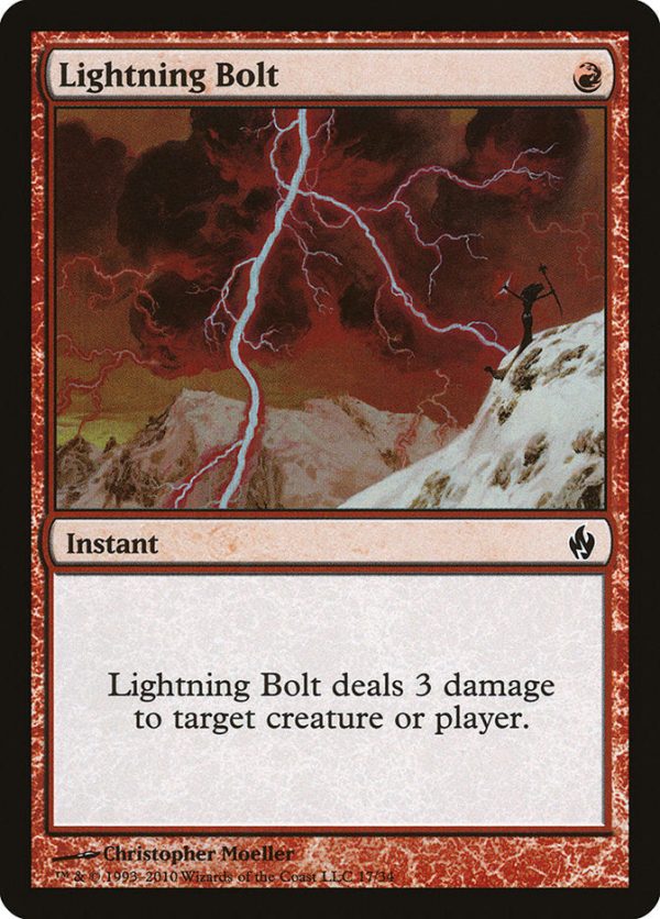 Lightning Bolt [Premium Deck Series: Fire and Lightning] Supply