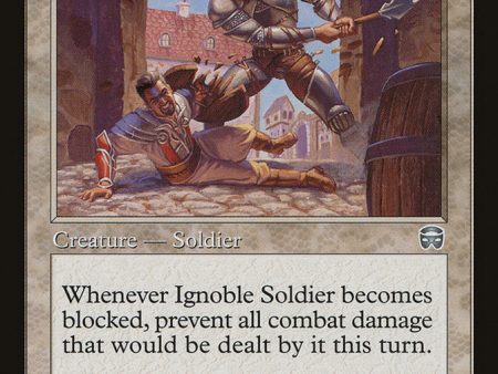 Ignoble Soldier [Mercadian Masques] For Sale