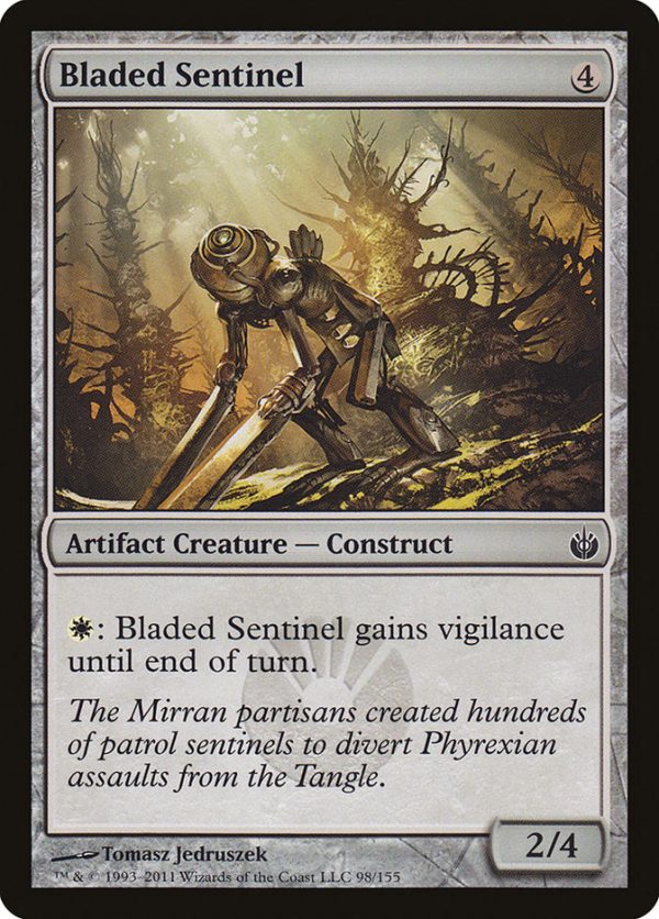 Bladed Sentinel [Mirrodin Besieged] on Sale