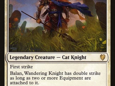 Balan, Wandering Knight [Commander 2017] For Cheap