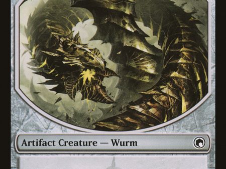 Wurm Token (8 9) [Scars of Mirrodin Tokens] Supply