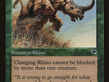 Charging Rhino [Tempest] Cheap