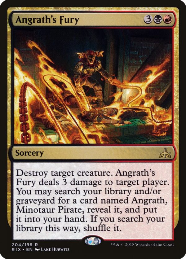 Angrath s Fury [Rivals of Ixalan] Online Sale