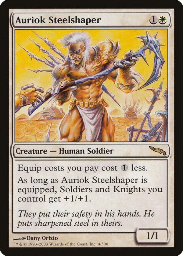 Auriok Steelshaper [Mirrodin] Cheap