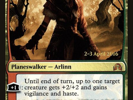 Arlinn Kord    Arlinn, Embraced by the Moon [Shadows over Innistrad Prerelease Promos] on Sale