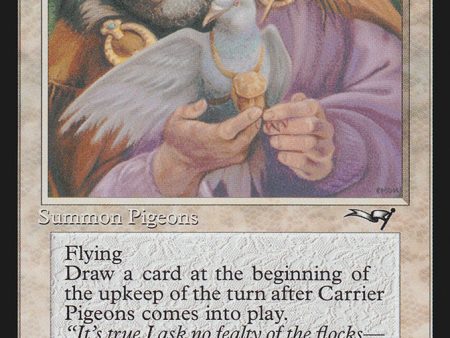 Carrier Pigeons (Holding Pigeon) [Alliances] on Sale