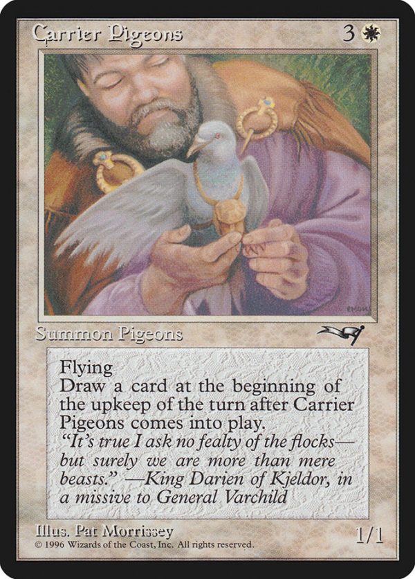 Carrier Pigeons (Holding Pigeon) [Alliances] on Sale