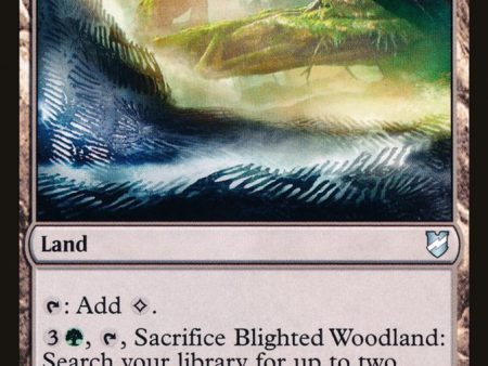 Blighted Woodland [Commander 2018] Online