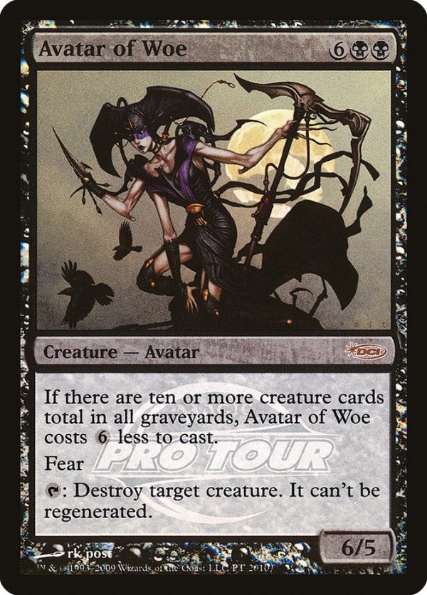 Avatar of Woe (Pro Tour) [Pro Tour Promos] Hot on Sale