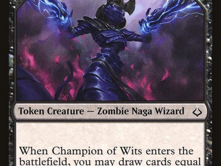 Champion of Wits Token [Hour of Devastation Tokens] Online Hot Sale