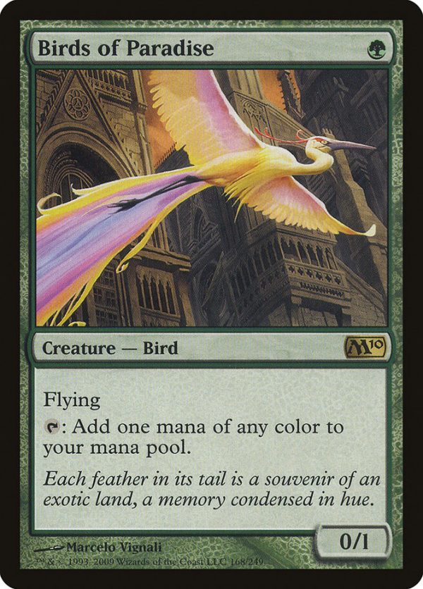 Birds of Paradise [Magic 2010] Online Sale