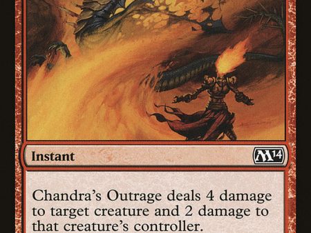 Chandra s Outrage [Magic 2014] on Sale