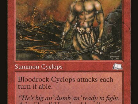 Bloodrock Cyclops [Weatherlight] Sale