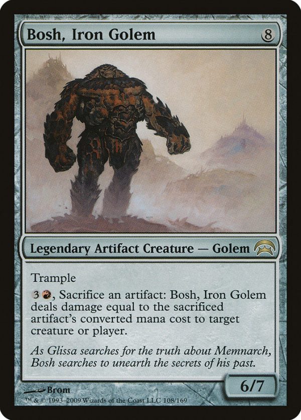 Bosh, Iron Golem [Planechase] Online Hot Sale