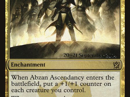 Abzan Ascendancy [Khans of Tarkir Prerelease Promos] For Discount