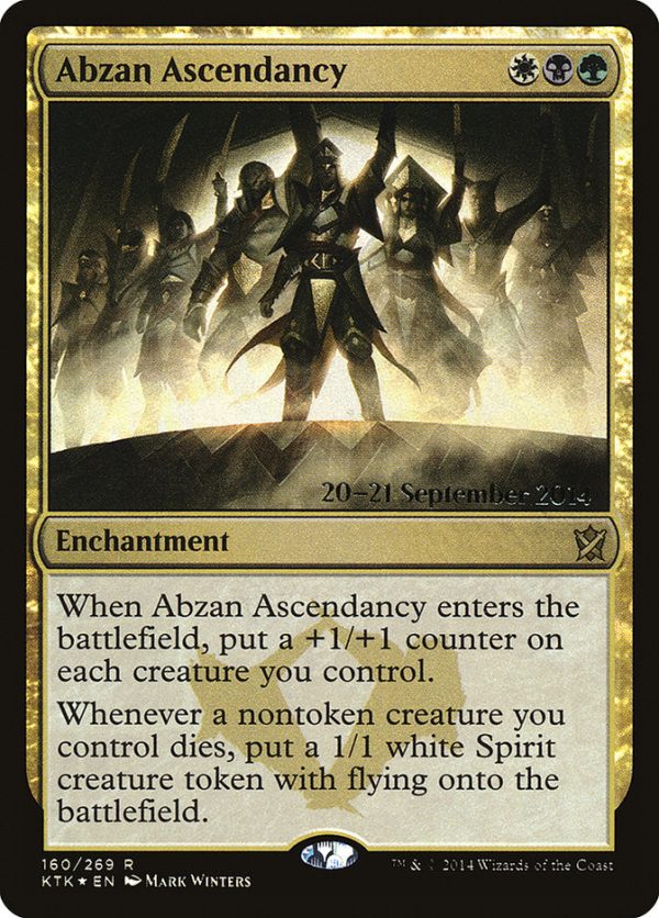 Abzan Ascendancy [Khans of Tarkir Prerelease Promos] For Discount