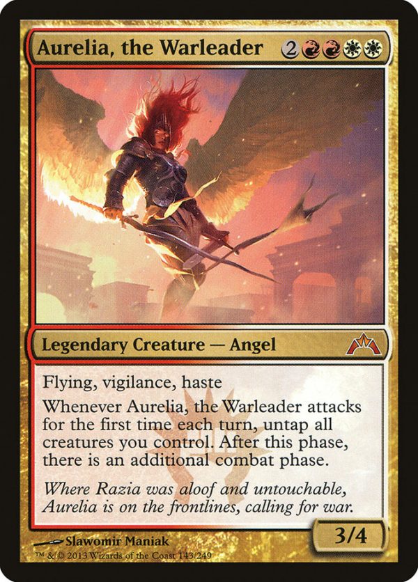 Aurelia, the Warleader [Gatecrash] Online