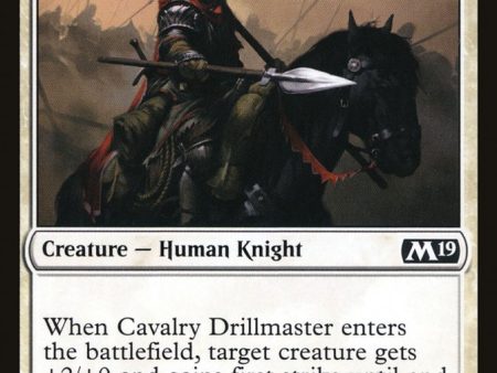 Cavalry Drillmaster [Core Set 2019] Online