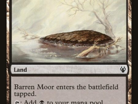 Barren Moor [Duel Decks: Izzet vs. Golgari] on Sale