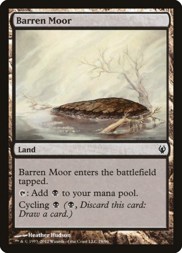 Barren Moor [Duel Decks: Izzet vs. Golgari] on Sale