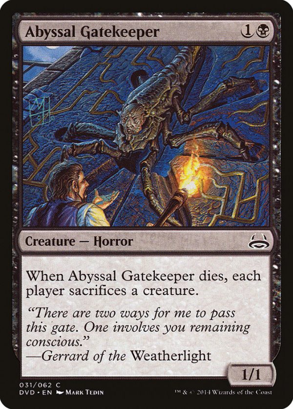 Abyssal Gatekeeper (Divine vs. Demonic) [Duel Decks Anthology] Hot on Sale