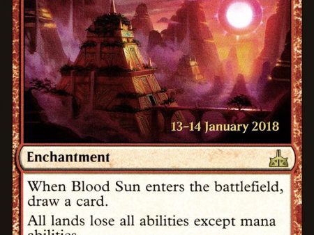 Blood Sun [Rivals of Ixalan Prerelease Promos] Hot on Sale