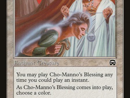 Cho-Manno s Blessing [Mercadian Masques] Discount