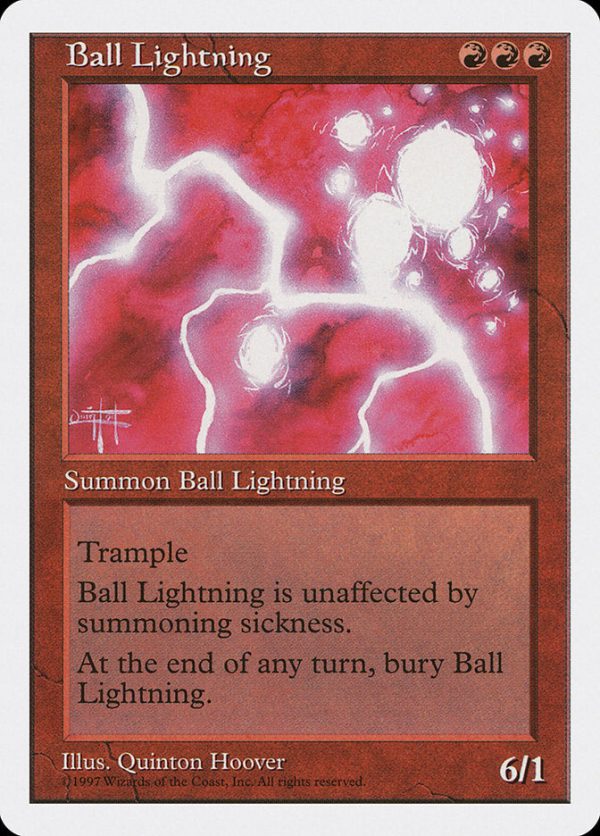 Ball Lightning [Fifth Edition] For Discount